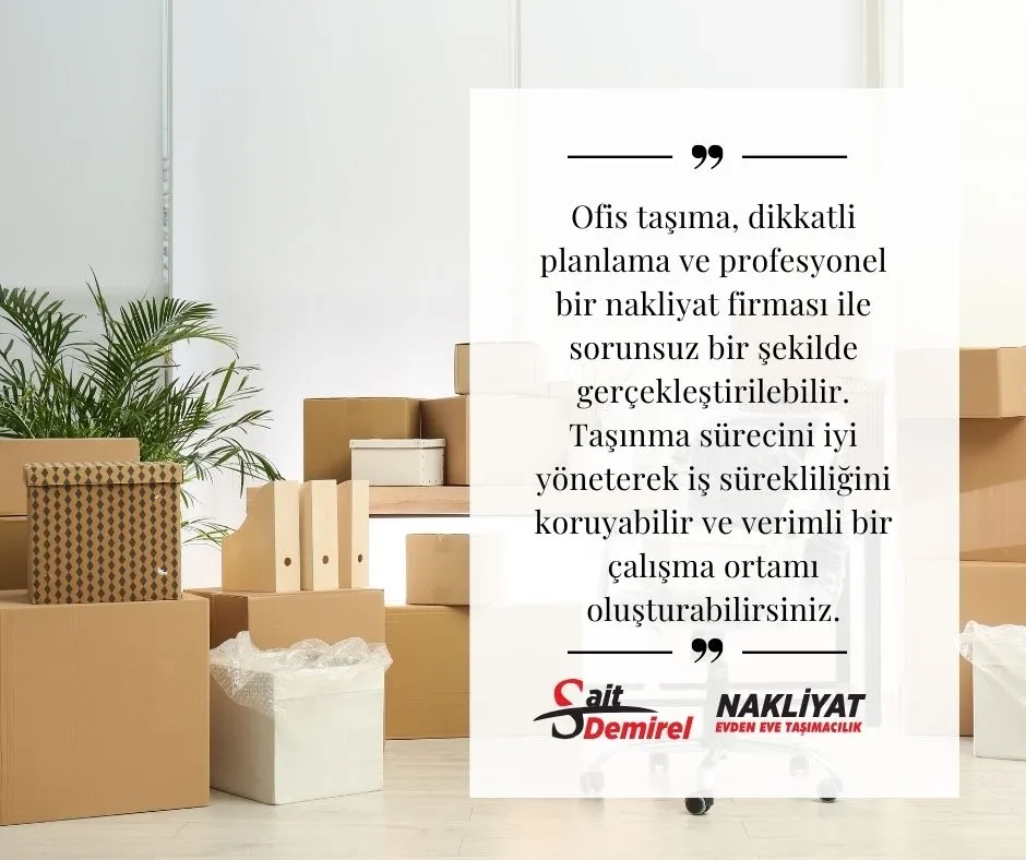 Ofis taşıma için nasıl bir hazırlık yapmalıyım?