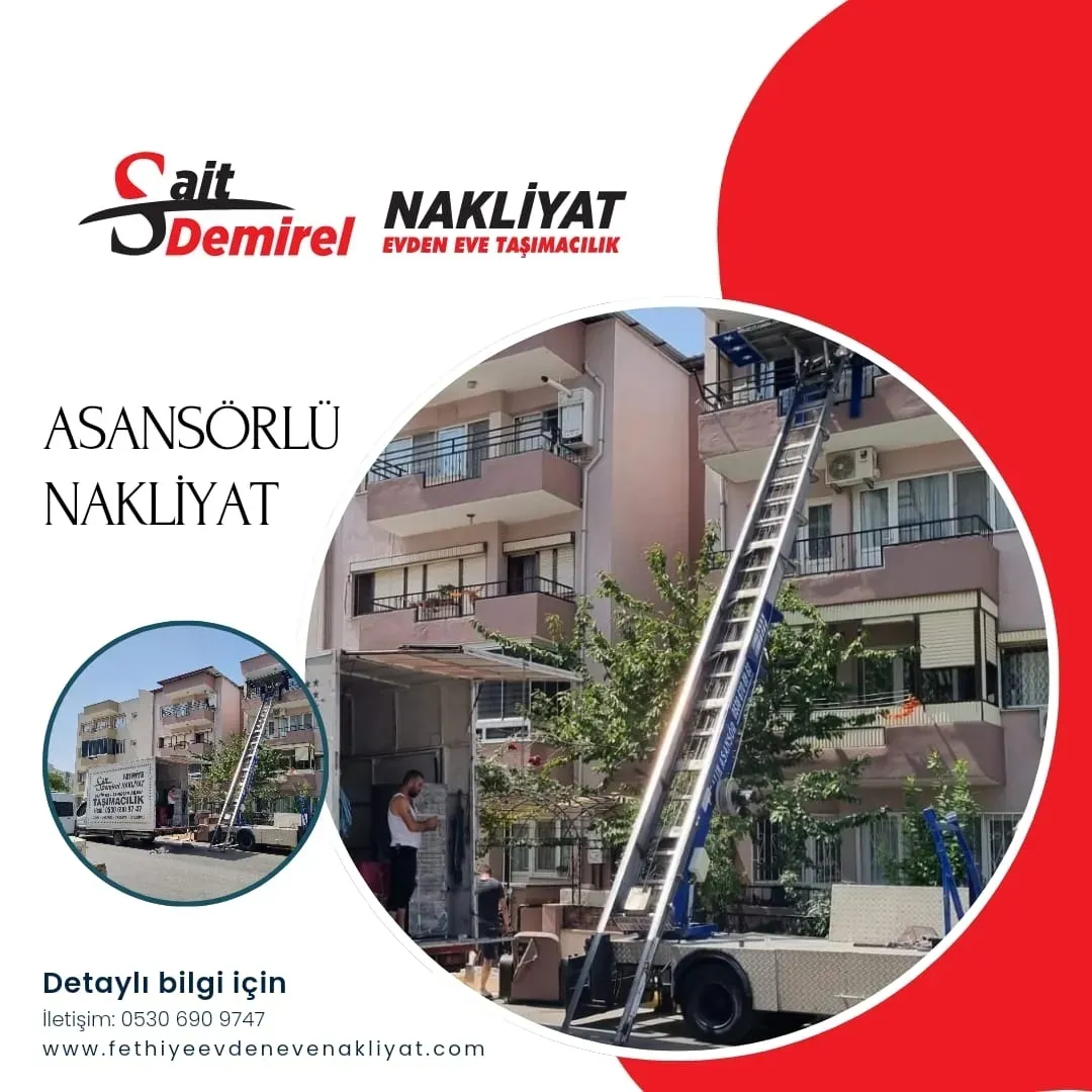 Fethiye Asansörlü Nakliyat